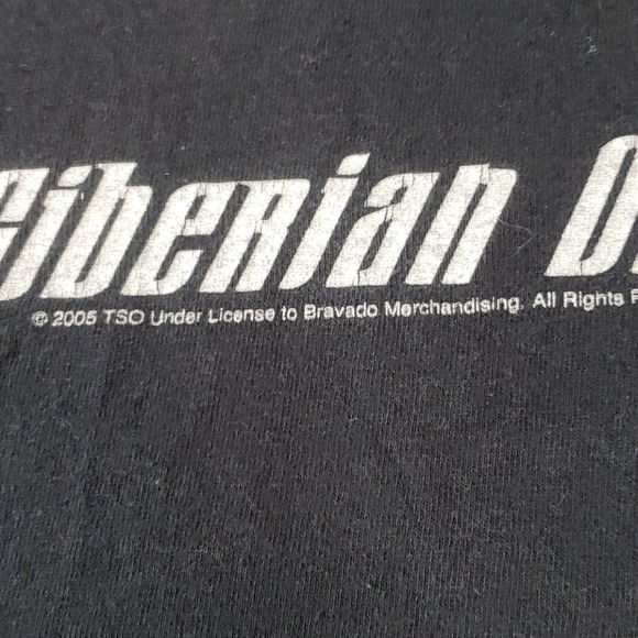 Trans-Siberian Orchestra Guitar Rose T-Shirt L - Picture 7 of 7